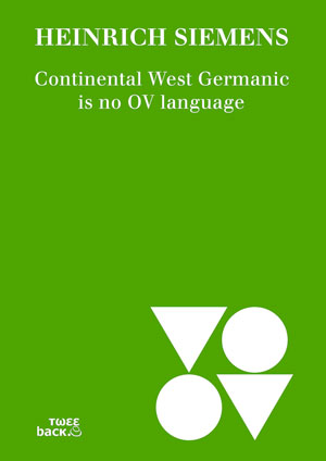 Continental West Germanic is no OV language